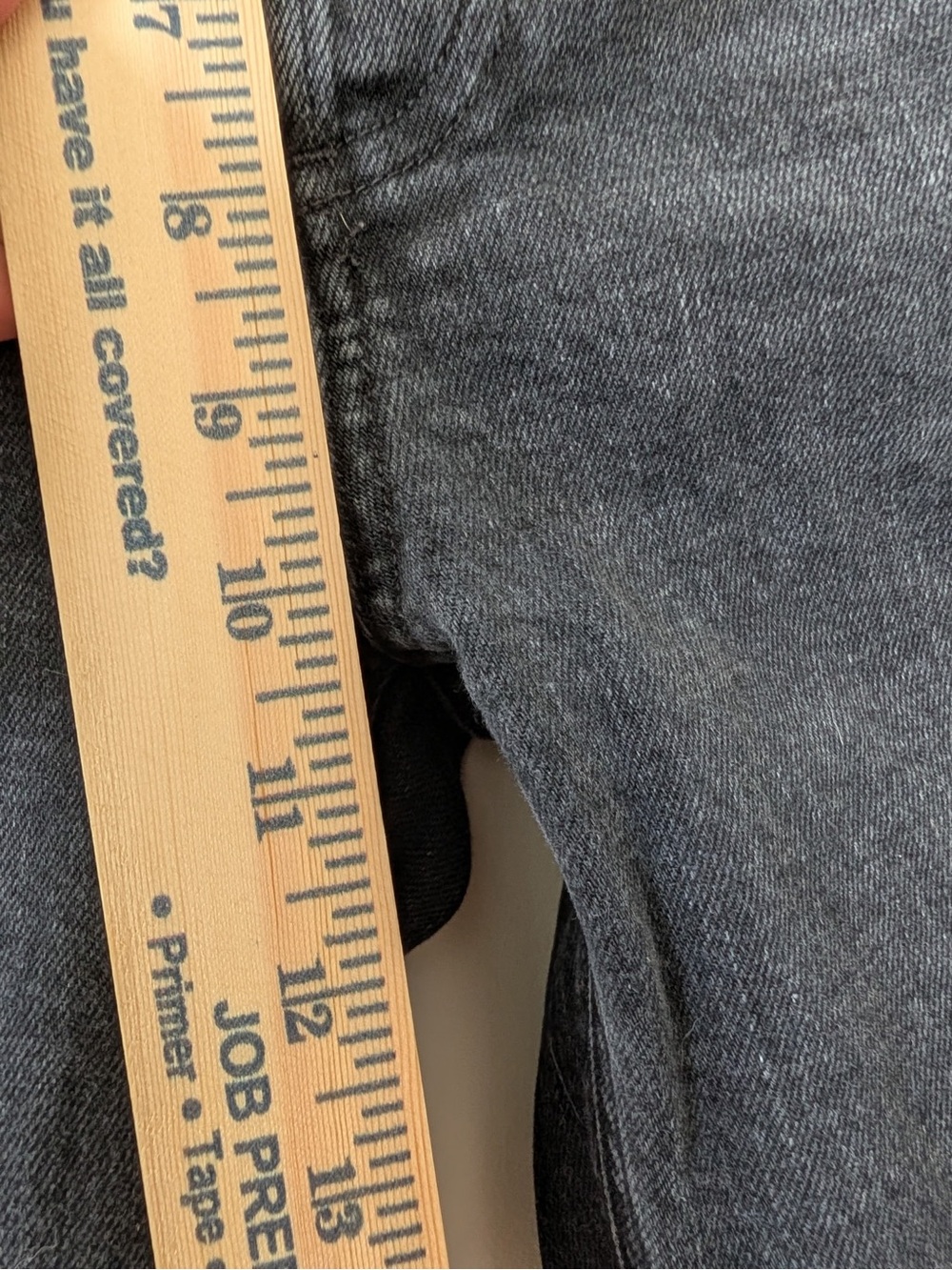 Agolde Charcoal Straight-Leg Jeans - Picture 2 of 5